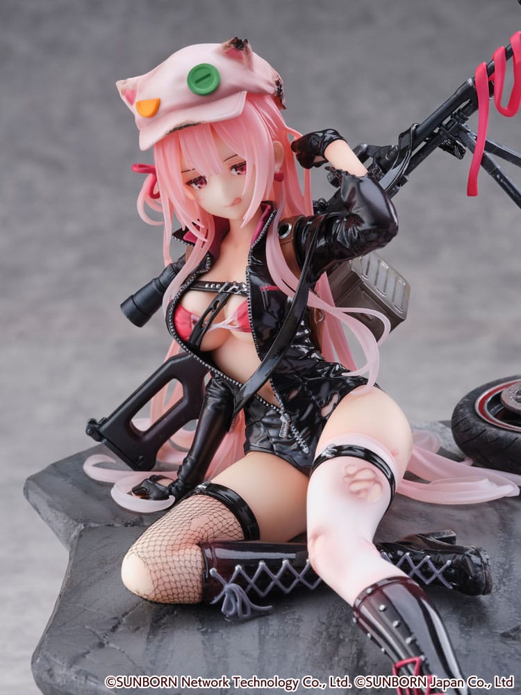 girls frontline ukm gale lightning wounded ver scale figure ()