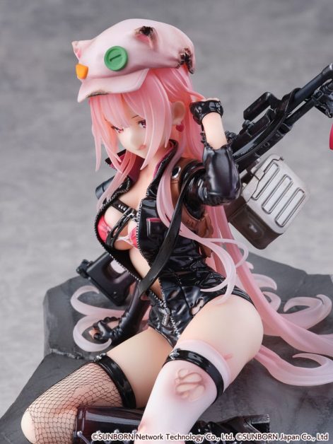 girls frontline ukm gale lightning wounded ver scale figure ()