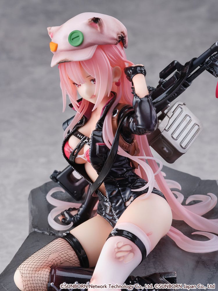girls frontline ukm gale lightning wounded ver scale figure ()