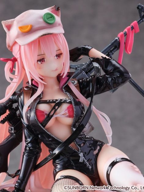 girls frontline ukm gale lightning wounded ver scale figure ()