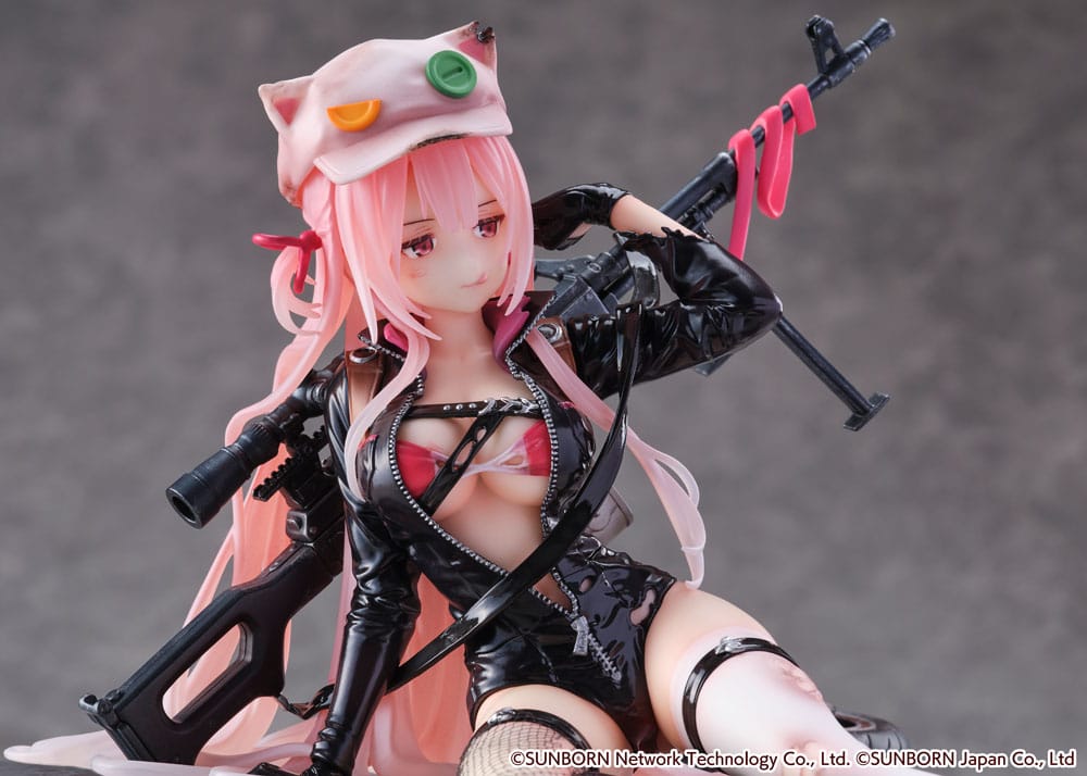 girls frontline ukm gale lightning wounded ver scale figure ()