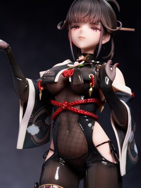 goddess of victory nikke sakura midnight stealth deluxe edition scale figure ()