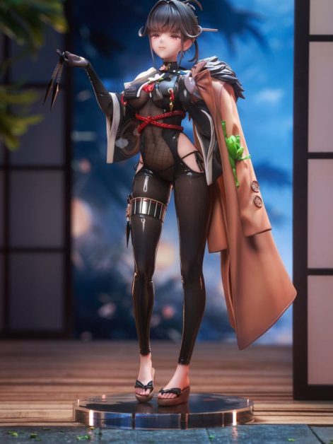 goddess of victory nikke sakura midnight stealth deluxe edition scale figure ()