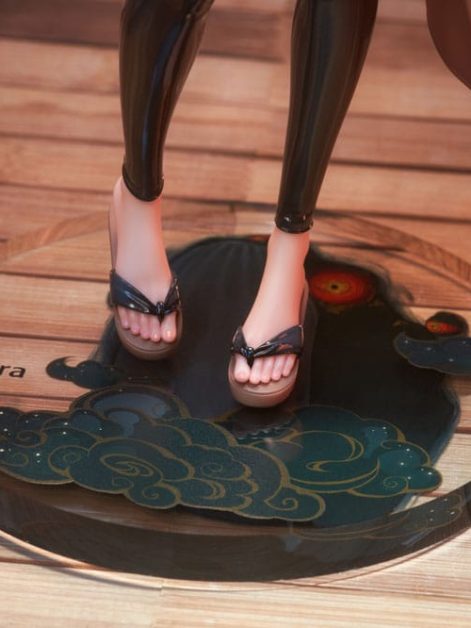 goddess of victory nikke sakura midnight stealth deluxe edition scale figure ()