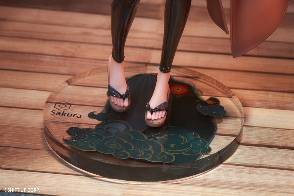 goddess of victory nikke sakura midnight stealth deluxe edition scale figure ()