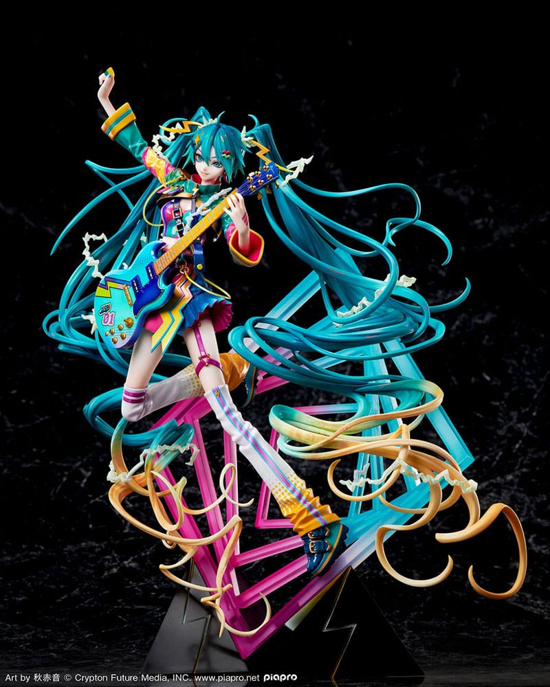 hatsune miku japan tour thunderbolt scale figure ()
