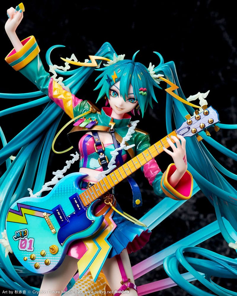 hatsune miku japan tour thunderbolt scale figure ()
