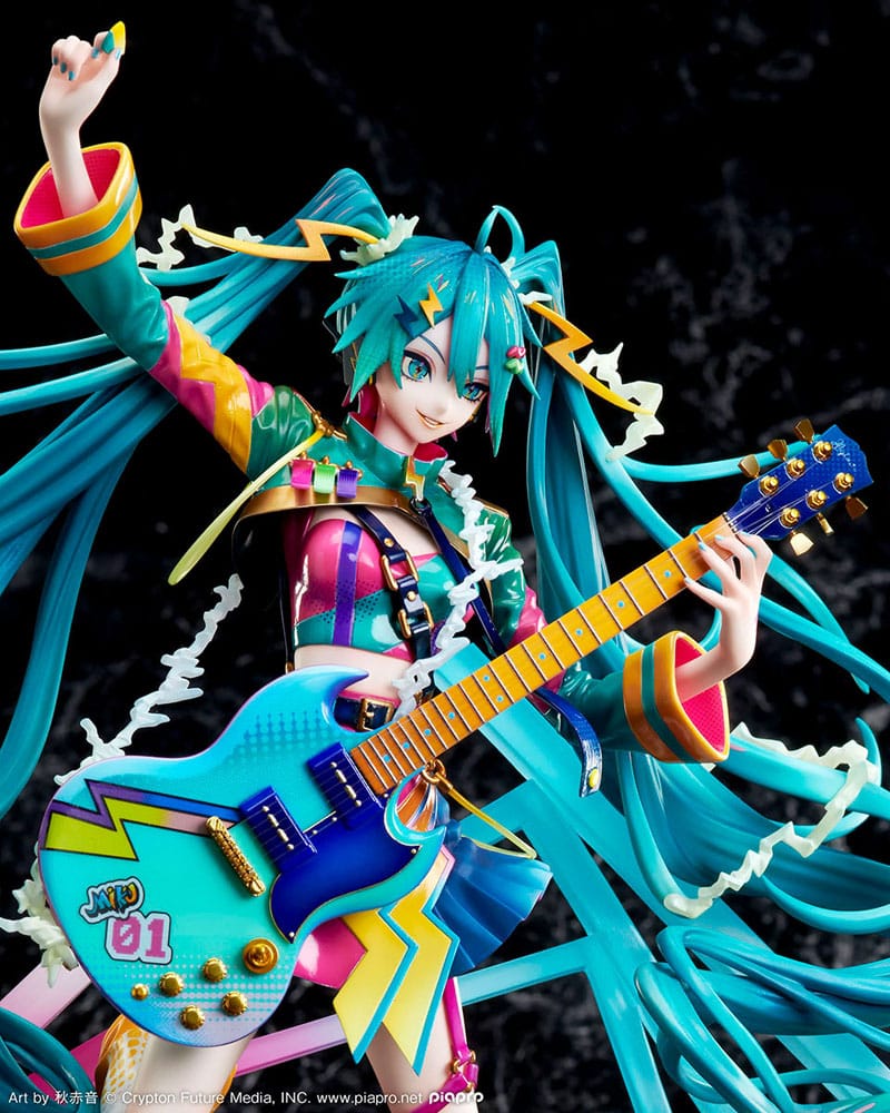 hatsune miku japan tour thunderbolt scale figure ()