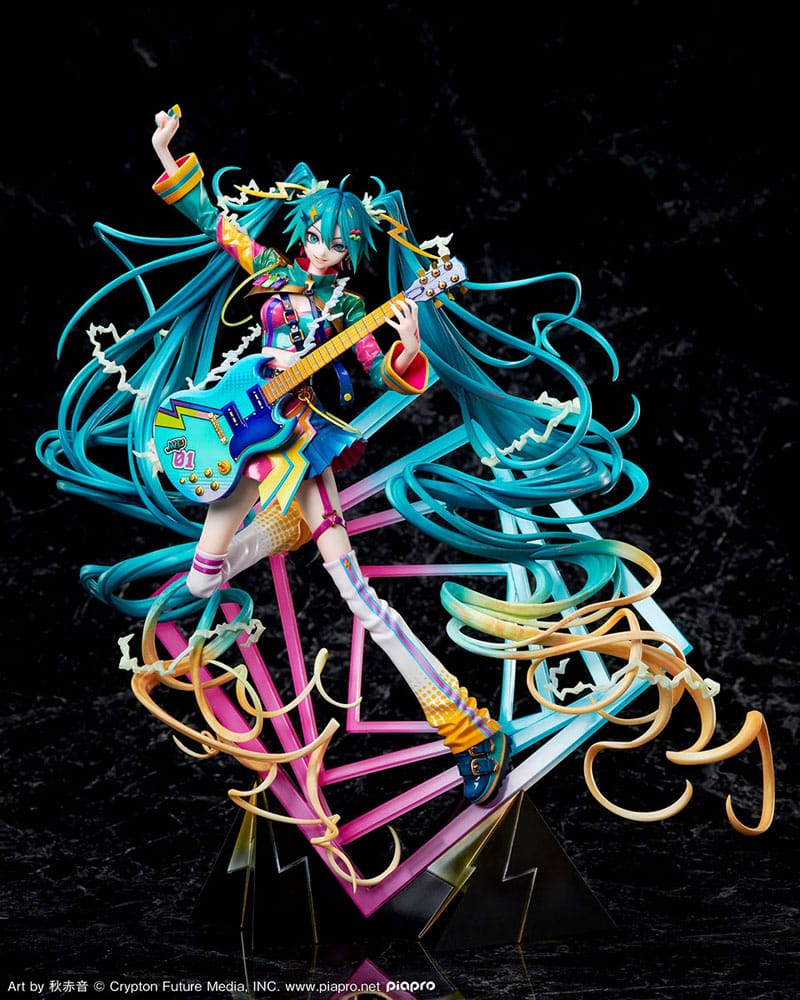 hatsune miku japan tour thunderbolt scale figure ()