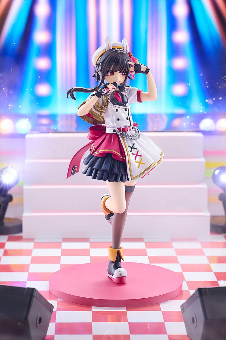 konosuba an explosion on this wonderful world megumin light novel idol ver scale figure ()