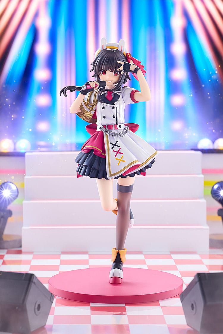 konosuba an explosion on this wonderful world megumin light novel idol ver scale figure ()