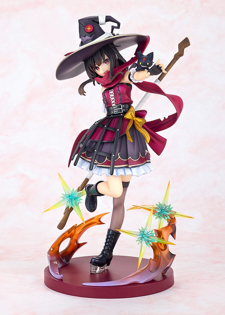 konosuba gods blessing on this wonderful world megumin light novel th anniversary ver scale figure ()