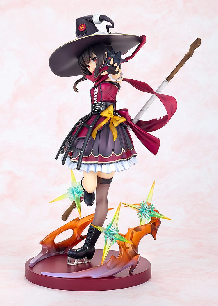 konosuba gods blessing on this wonderful world megumin light novel th anniversary ver scale figure ()