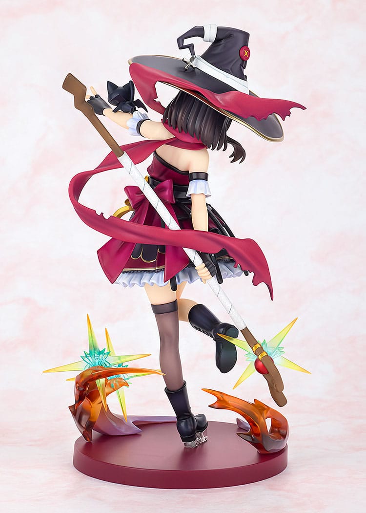 konosuba gods blessing on this wonderful world megumin light novel th anniversary ver scale figure ()