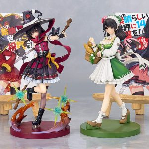 konosuba gods blessing on this wonderful world megumin light novel th anniversary ver scale figure ()
