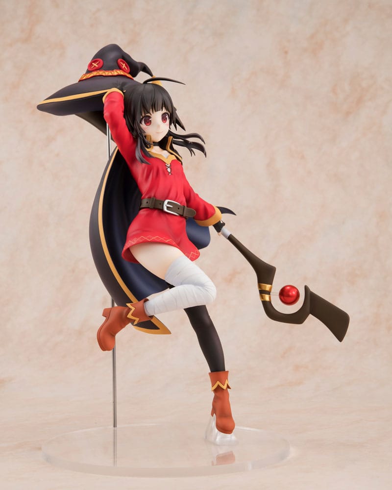 konosuba gods blessing on this wonderful world megumin sneaker bunko th anniversary ver scale figure ()
