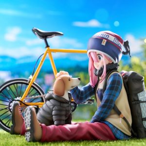 laid back camp nadeshiko kagamihara scale figure ()