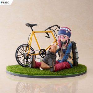 laid back camp nadeshiko kagamihara scale figure ()