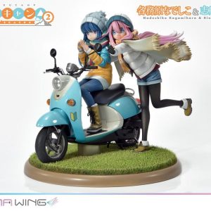 laid back camp prisma wing nadeshiko kagamihara rin shima scale figure ()