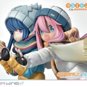 laid back camp prisma wing nadeshiko kagamihara rin shima scale figure ()