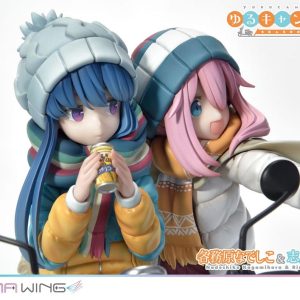 laid back camp prisma wing nadeshiko kagamihara rin shima scale figure ()