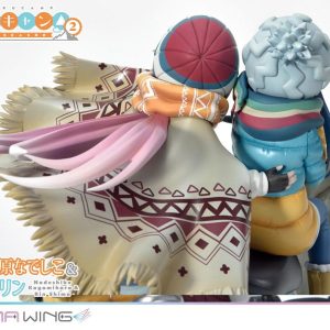 laid back camp prisma wing nadeshiko kagamihara rin shima scale figure ()