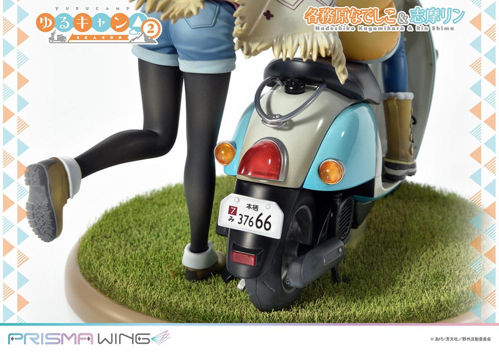 laid back camp prisma wing nadeshiko kagamihara rin shima scale figure ()
