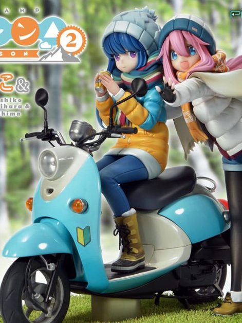 laid back camp prisma wing nadeshiko kagamihara rin shima scale figure main