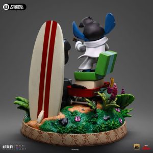 lilo and stitch deluxe art lilo and stitch statue ()