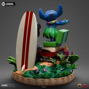 lilo and stitch deluxe art lilo and stitch statue ()