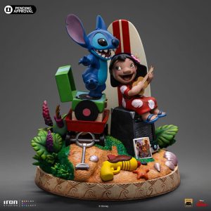 lilo and stitch deluxe art lilo and stitch statue ()