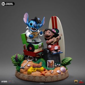 lilo and stitch deluxe art lilo and stitch statue ()