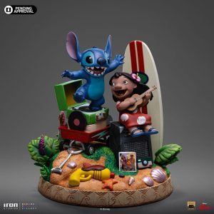 lilo and stitch deluxe art lilo and stitch statue main