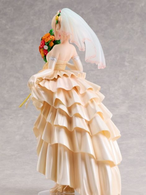 lycoris recoil chisato nishikigi wedding dress ver scale figure ()