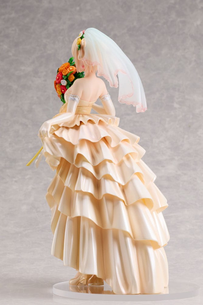 lycoris recoil chisato nishikigi wedding dress ver scale figure ()