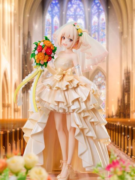 lycoris recoil chisato nishikigi wedding dress ver scale figure ()