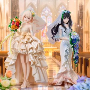 lycoris recoil chisato nishikigi wedding dress ver scale figure ()