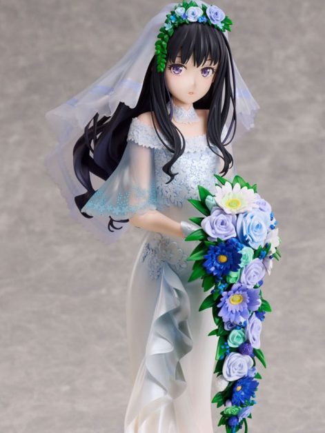 lycoris recoil takina inoue wedding dress ver scale figure ()