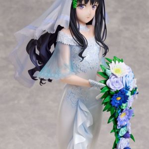 lycoris recoil takina inoue wedding dress ver scale figure ()