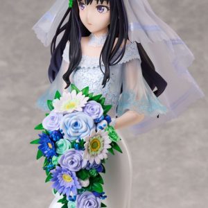 lycoris recoil takina inoue wedding dress ver scale figure ()