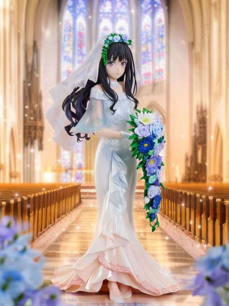 lycoris recoil takina inoue wedding dress ver scale figure ()