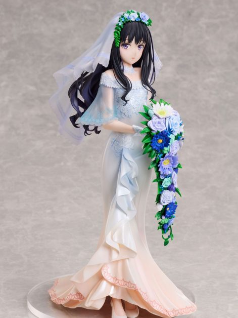 lycoris recoil takina inoue wedding dress ver scale figure main