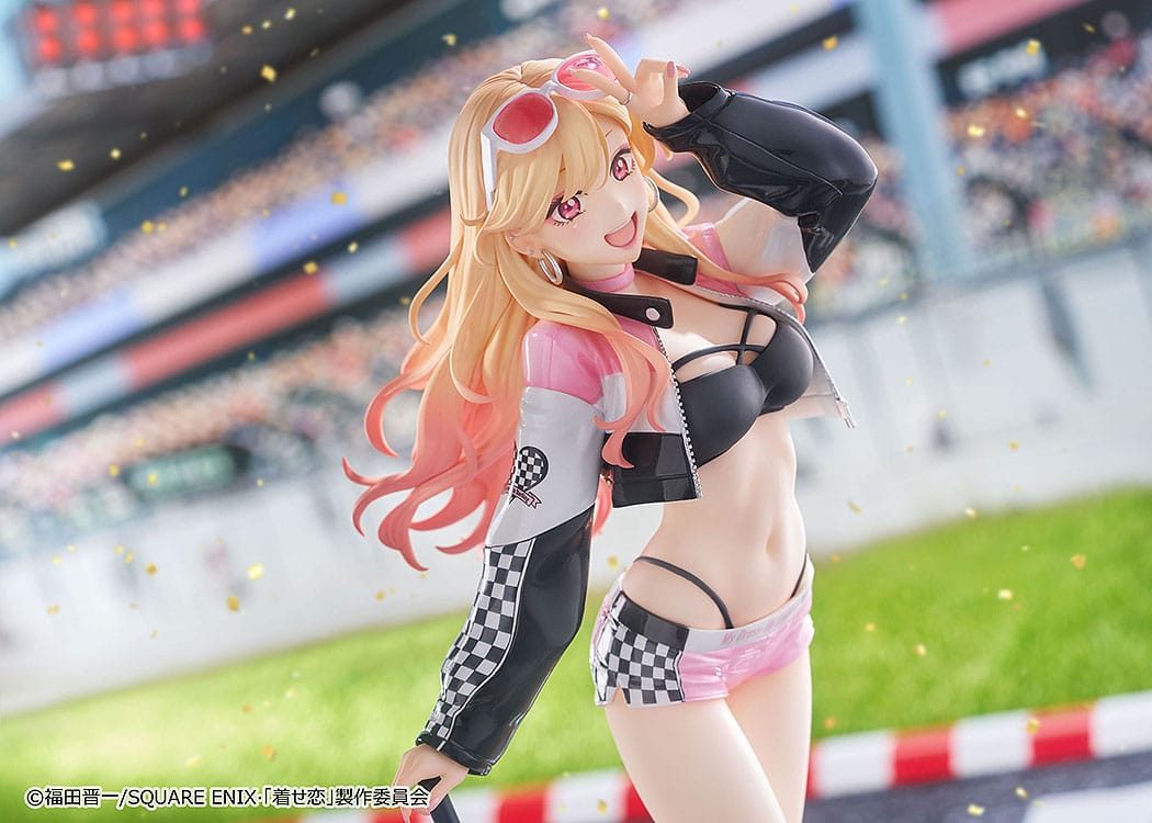 my dress up darling marin kitagawa race queen ver scale figure ()