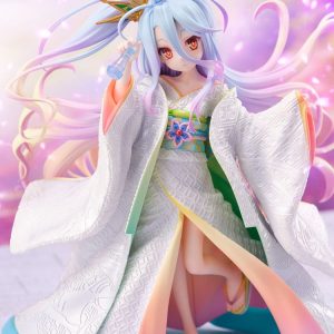 no game no life shiro shiromuku scale figure ()