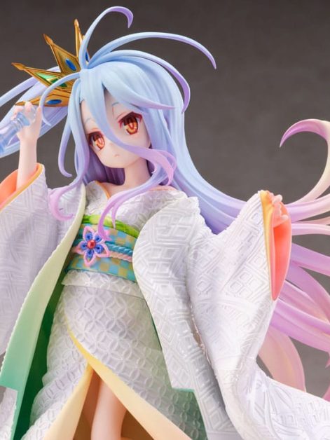 no game no life shiro shiromuku scale figure ()
