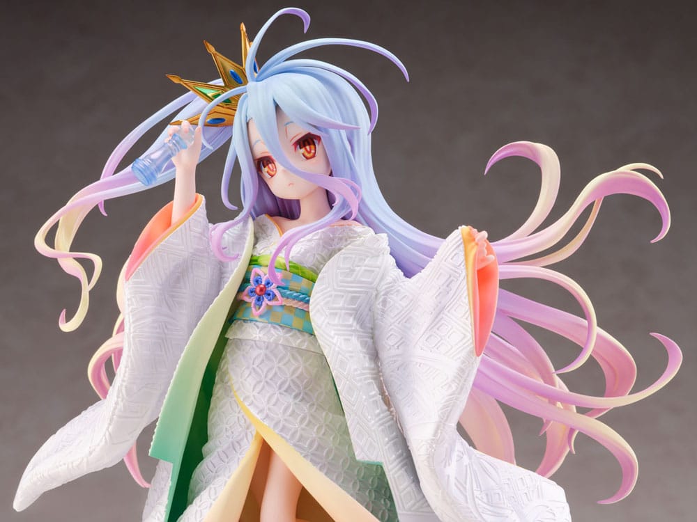 no game no life shiro shiromuku scale figure ()