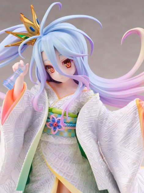 no game no life shiro shiromuku scale figure ()