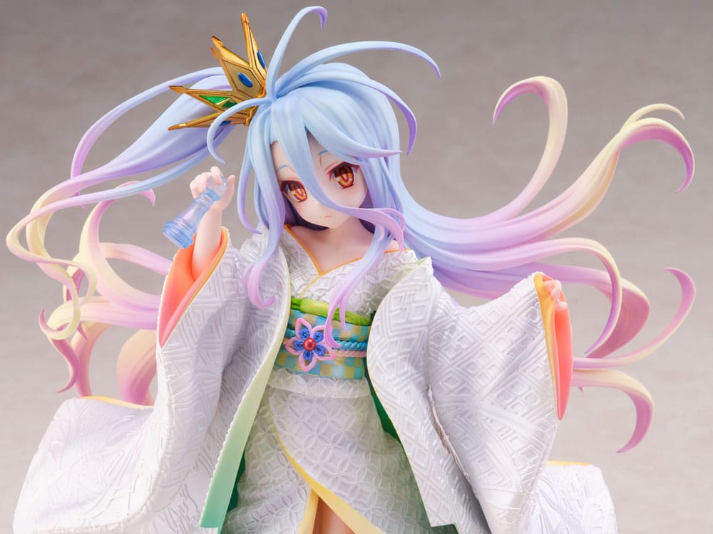 no game no life shiro shiromuku scale figure ()