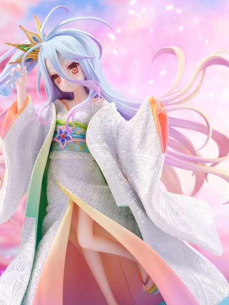 no game no life shiro shiromuku scale figure ()
