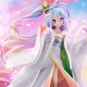 no game no life shiro shiromuku scale figure ()